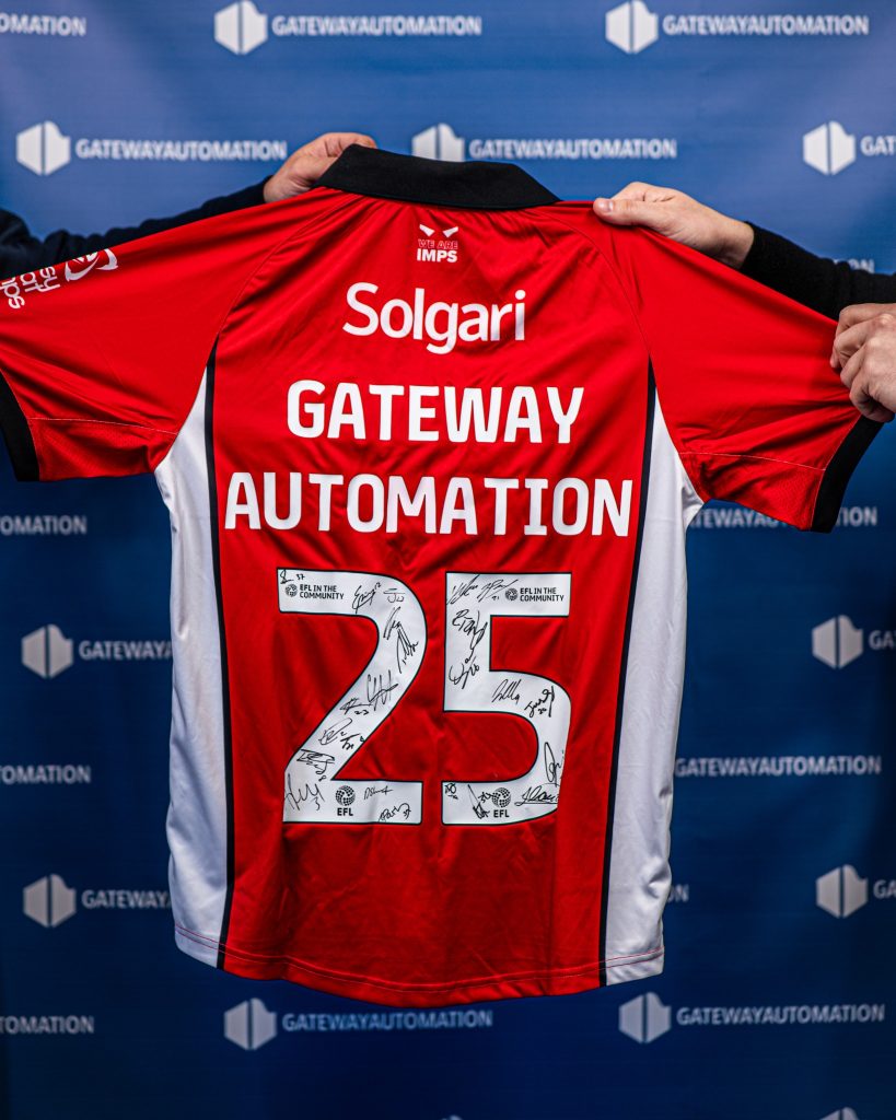 Lincoln City FC signed shirt